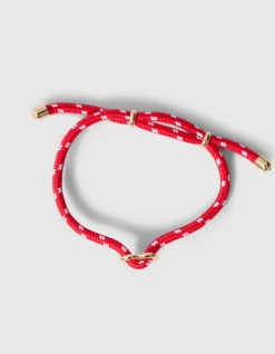 Connector Armband Goud/Rood