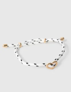 Connector Armband Goud/Wit