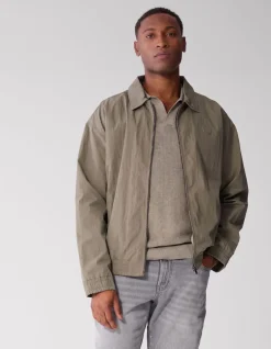 Crinkle Bomber Jack Lichtgroen