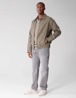 Crinkle Bomber Jack Lichtgroen