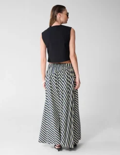 Cropped Gilet Zwart By Lonneke