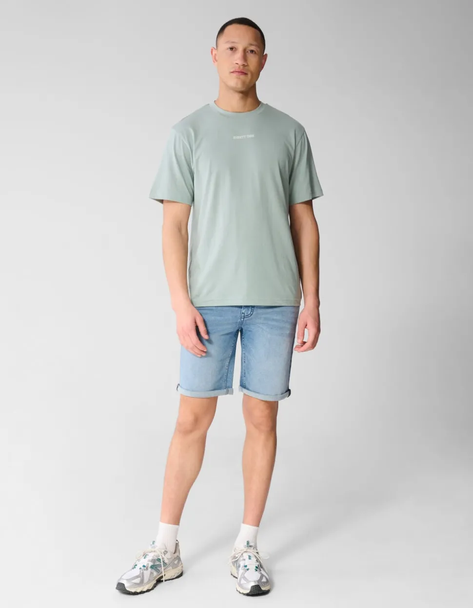 Denim Short Donkerblauw