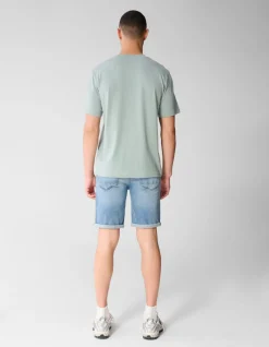 Denim Short Donkerblauw