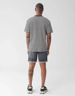 Denim Short Donkergrijs