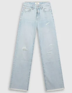 Destroy Straight Fit Jeans Bleached