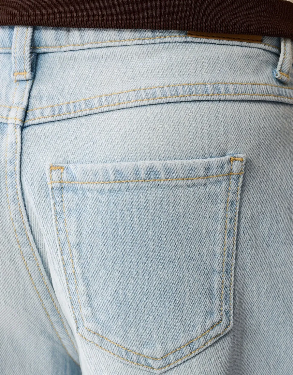 Destroy Straight Fit Jeans Bleached