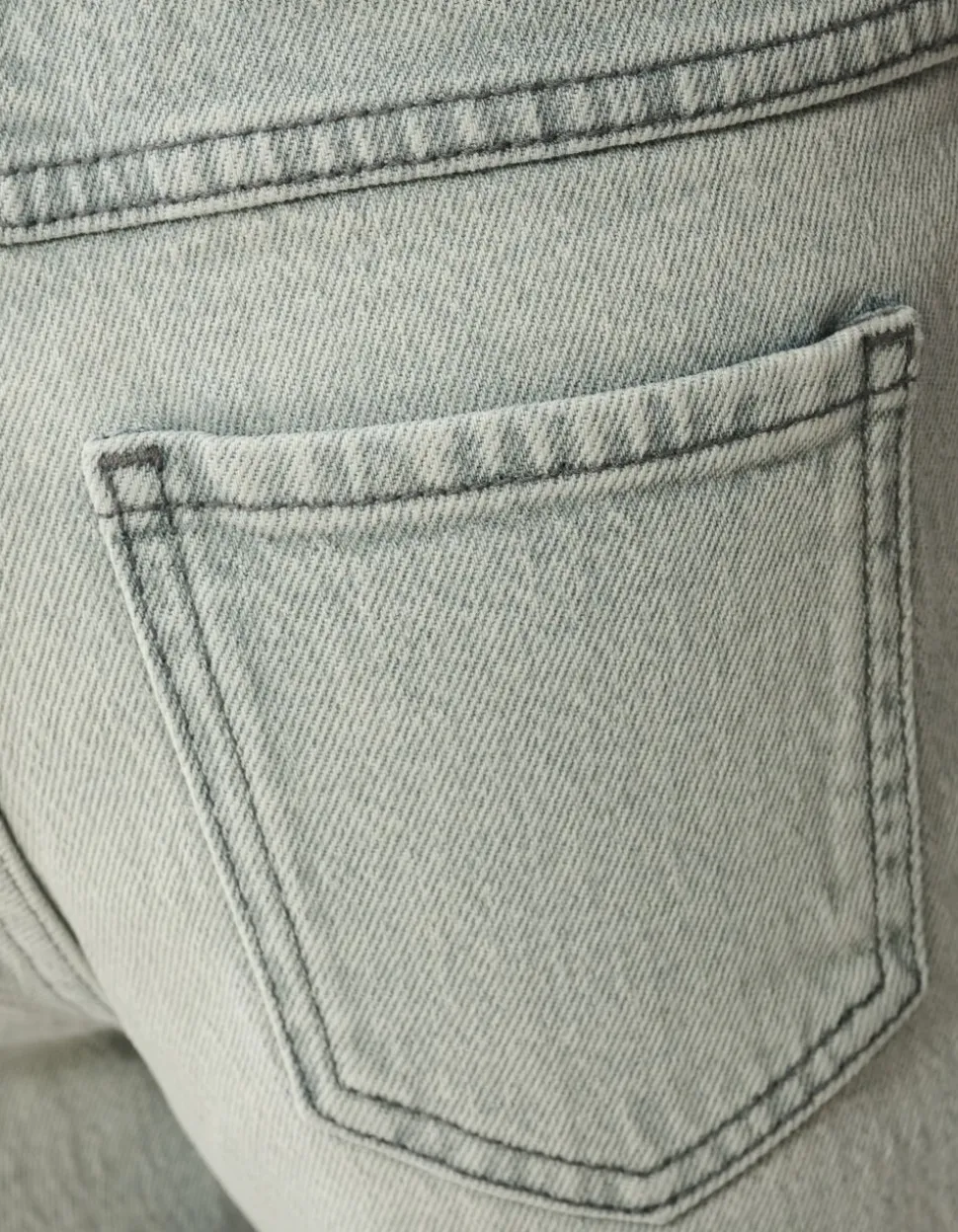 Destroy Straight Fit Jeans Lichtgrijs