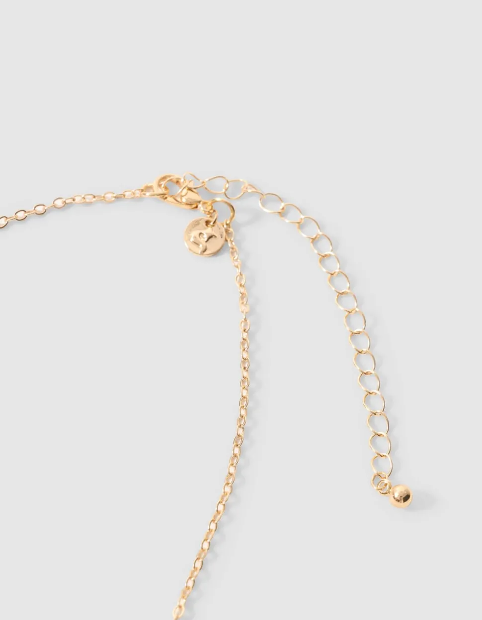 Double Bow Ketting Goud