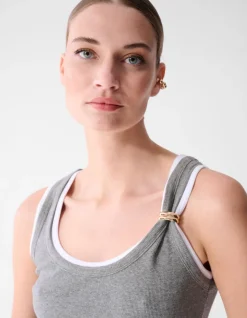 Double Singlet Lichtgrijs