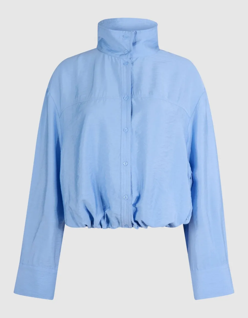 Drawstring Blouse Blauw