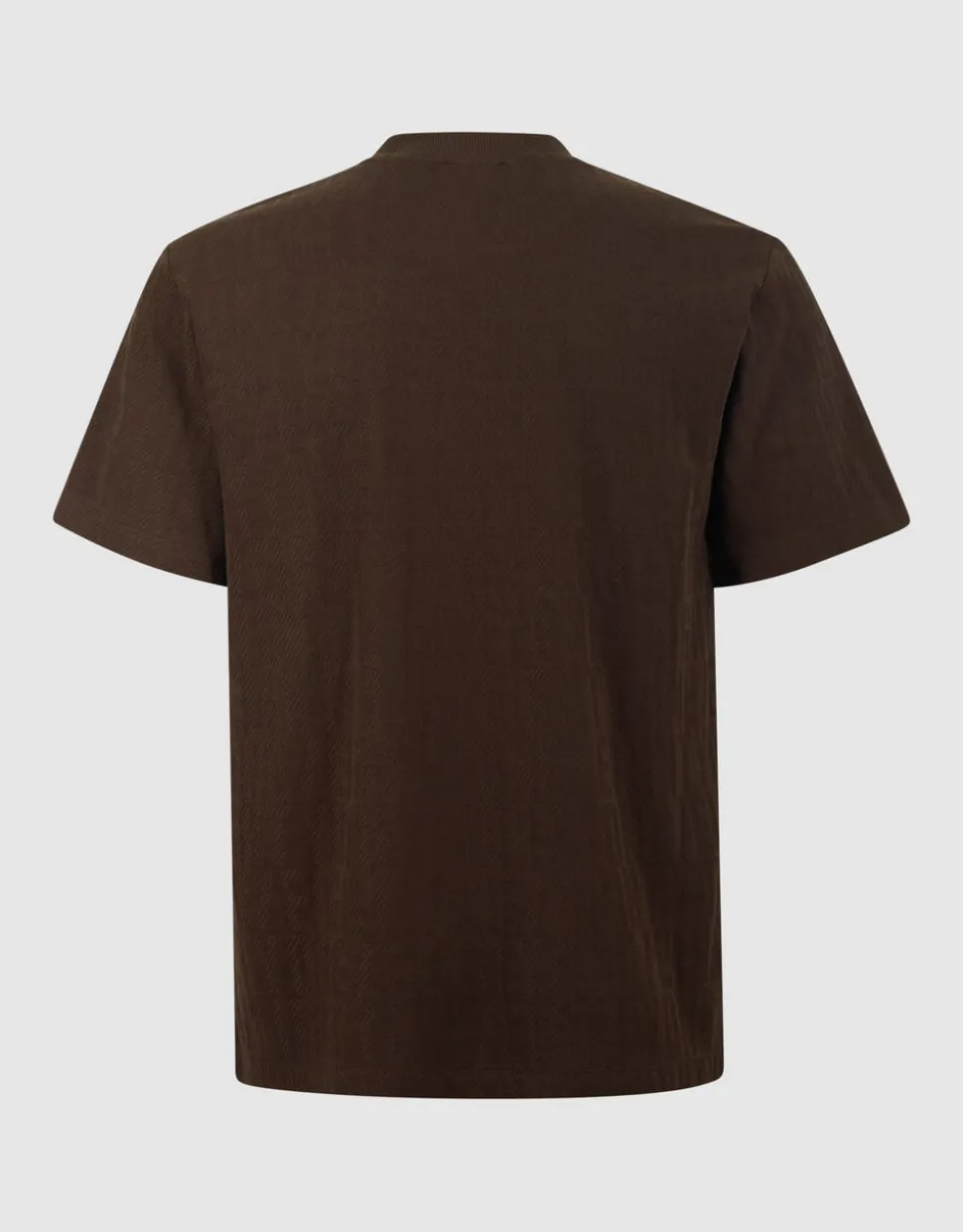 Eighty One Tekst T-shirt Donkerbruin