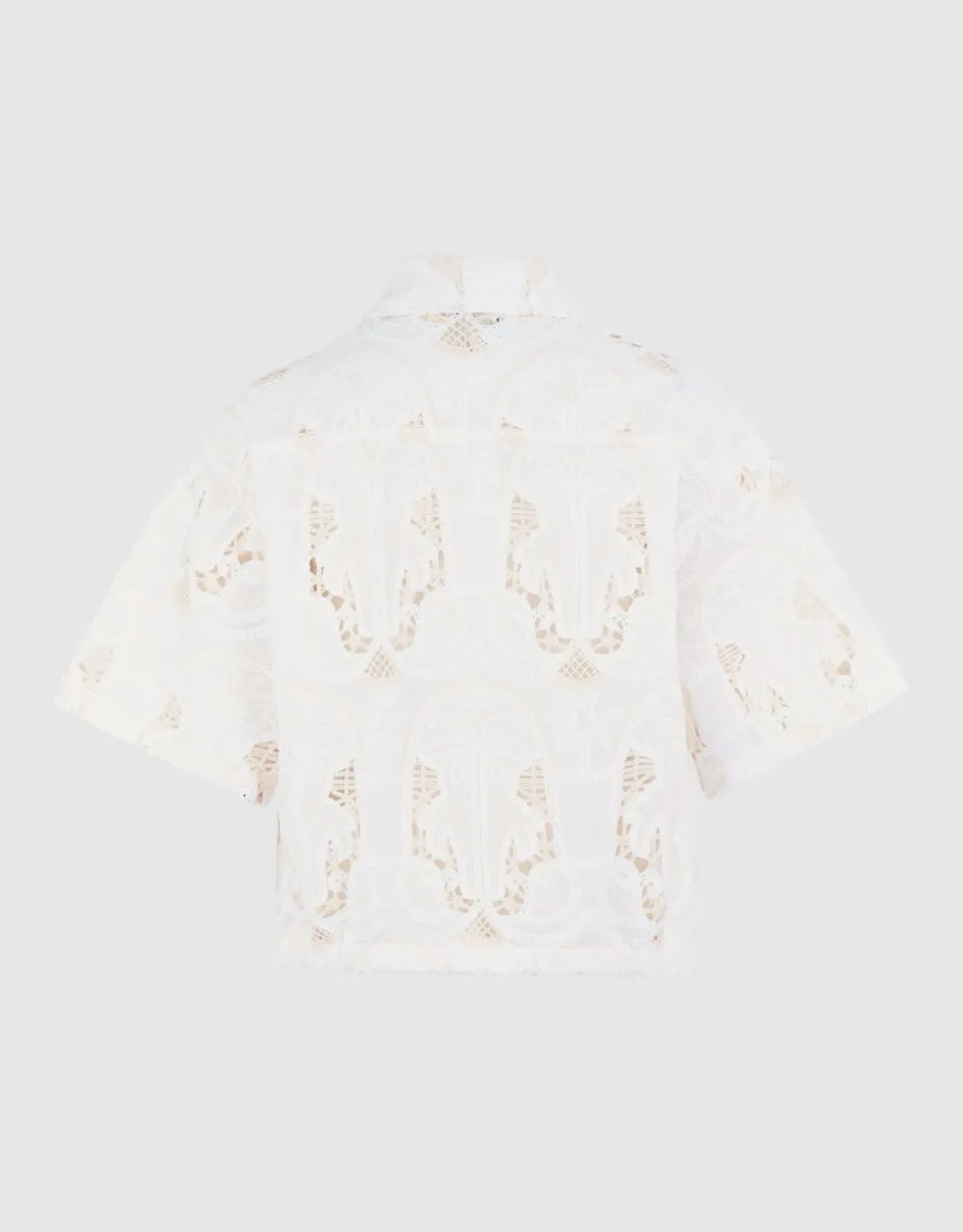 Embroidery Blouse Gebroken Wit By Mieke