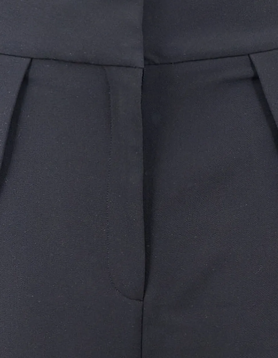 Extreme Pleat Barrel Fit Pantalon Zwart