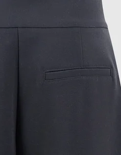 Extreme Pleat Barrel Fit Pantalon Zwart