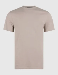 Fading Circle Artwork T-shirt Lichtbruin