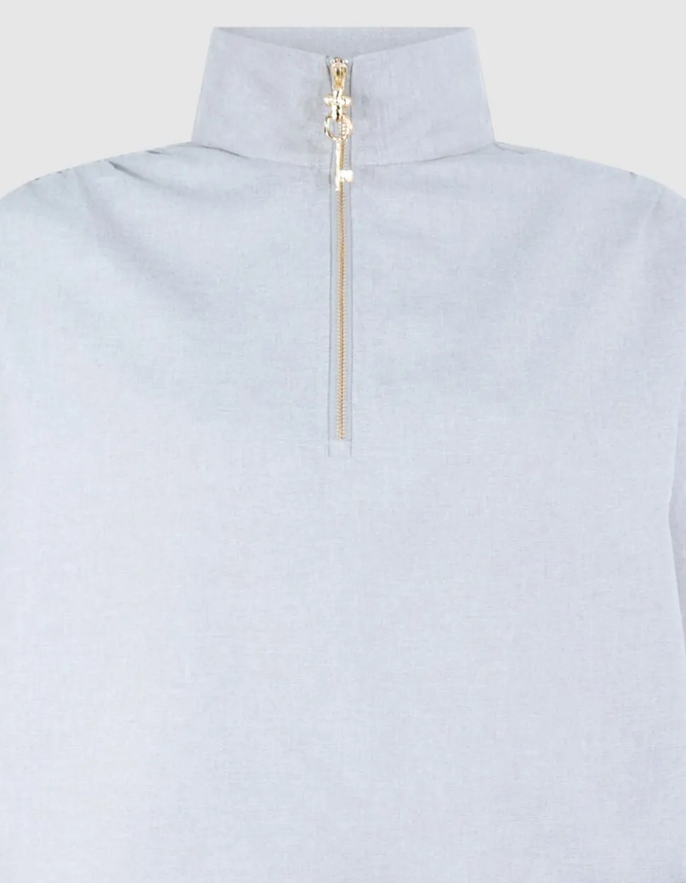 Fancy Button Blouse Lichtgrijs