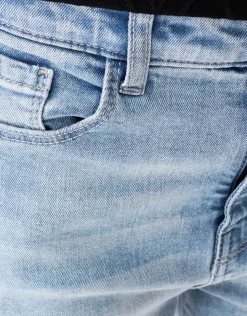 Flared Fit Jeans Bleached