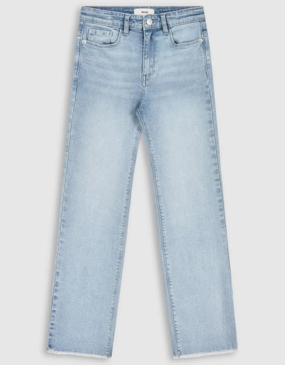 Flared Fit Jeans Bleached