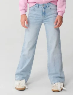 Flared Fit Jeans Bleached