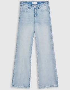 Flared Fit Jeans Bleached