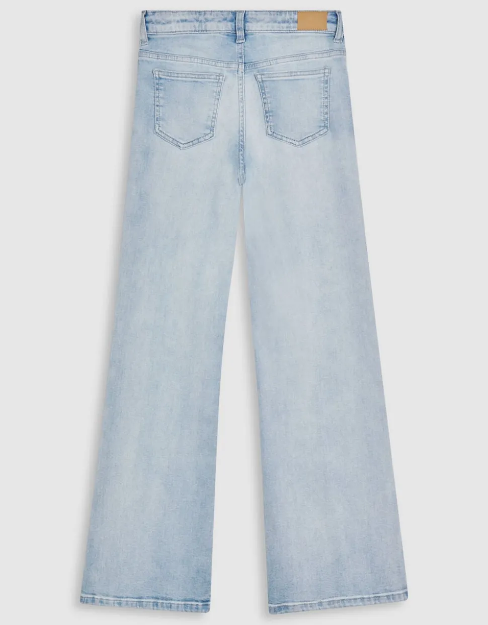 Flared Fit Jeans Bleached