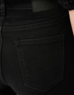 Flared Fit Jeans Zwart