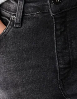 Flared Fit Jeans Zwart