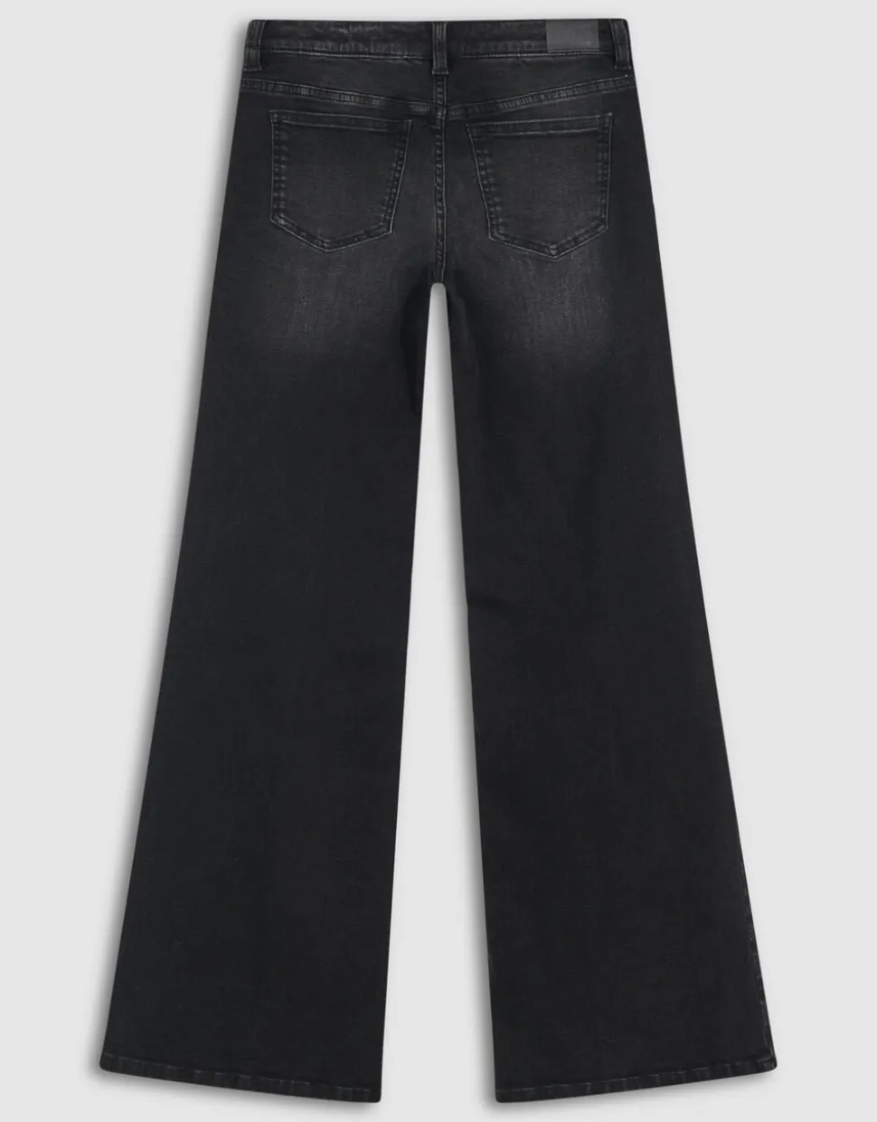 Flared Fit Jeans Zwart