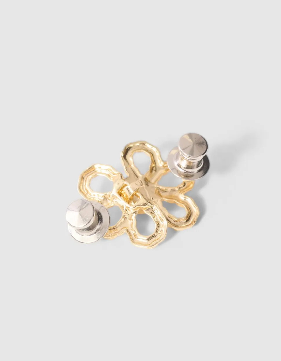 Flower Jeans Pins Goud