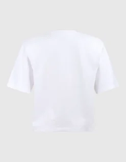 Flower T-shirt Wit