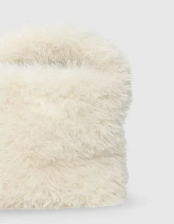 Fluffy Fur Tas Gebroken Wit