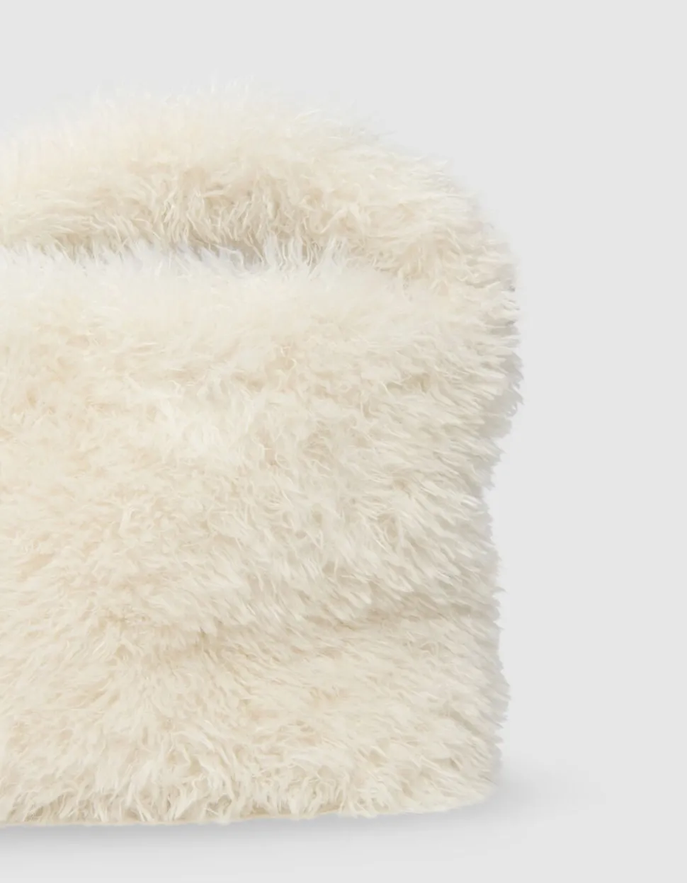 Fluffy Fur Tas Gebroken Wit