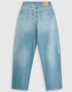 Folded Baggy Fit Jeans Mediumstone