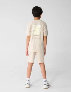 Fresh Artwork T-shirt Beige