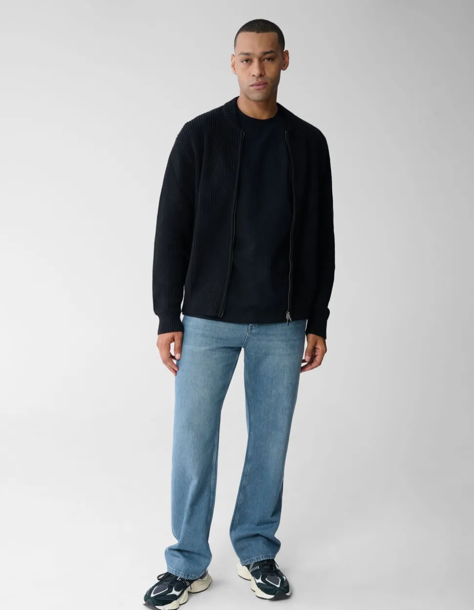 Gebreid Vest Zwart