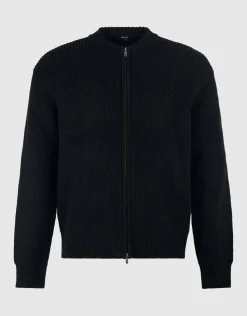 Gebreid Vest Zwart