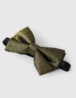 Glitter Vlinderstrik Goud