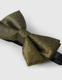 Glitter Vlinderstrik Goud
