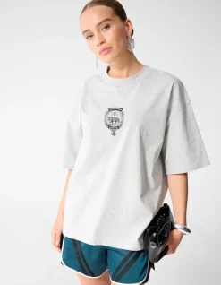 Graphic Artwork T-shirt Lichtgrijs