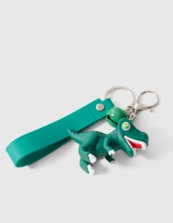 Grote Dino Sleutelhanger Groen