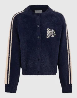 Hairy Sport Vest Donkerblauw