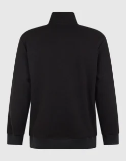 Half Zip Keper Sweater Zwart