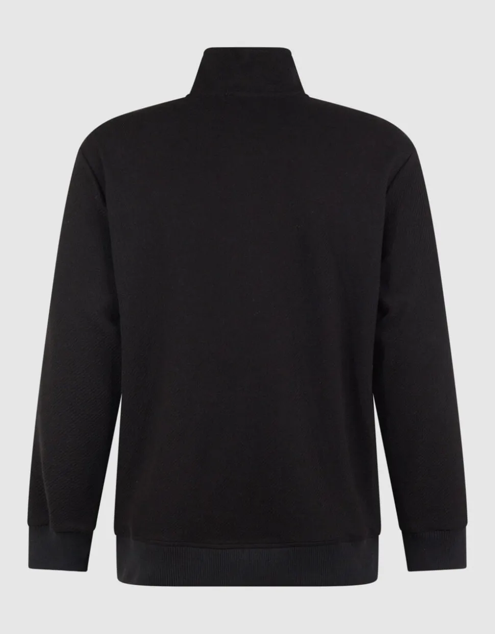 Half Zip Keper Sweater Zwart