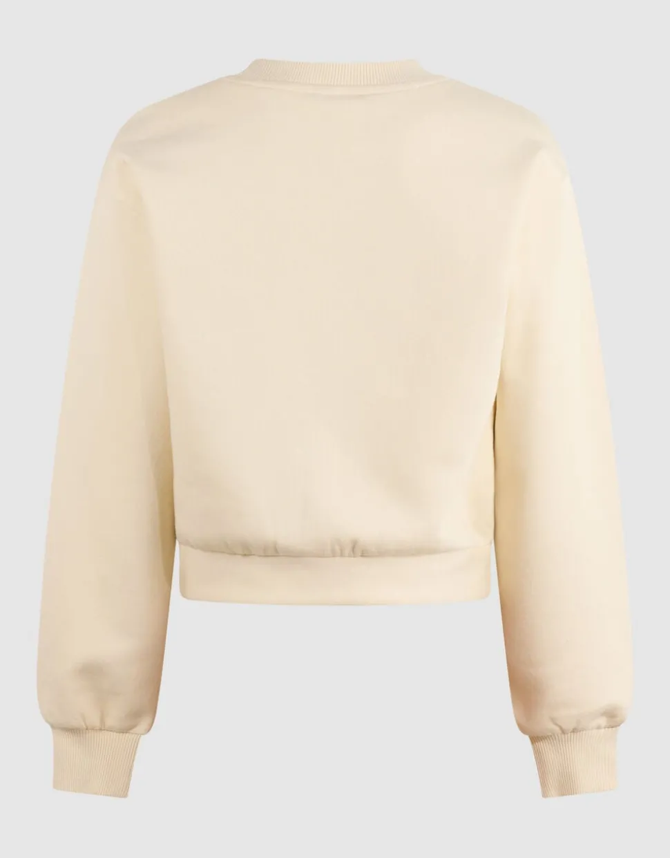 Heart Wrap Sweater Gebroken Wit
