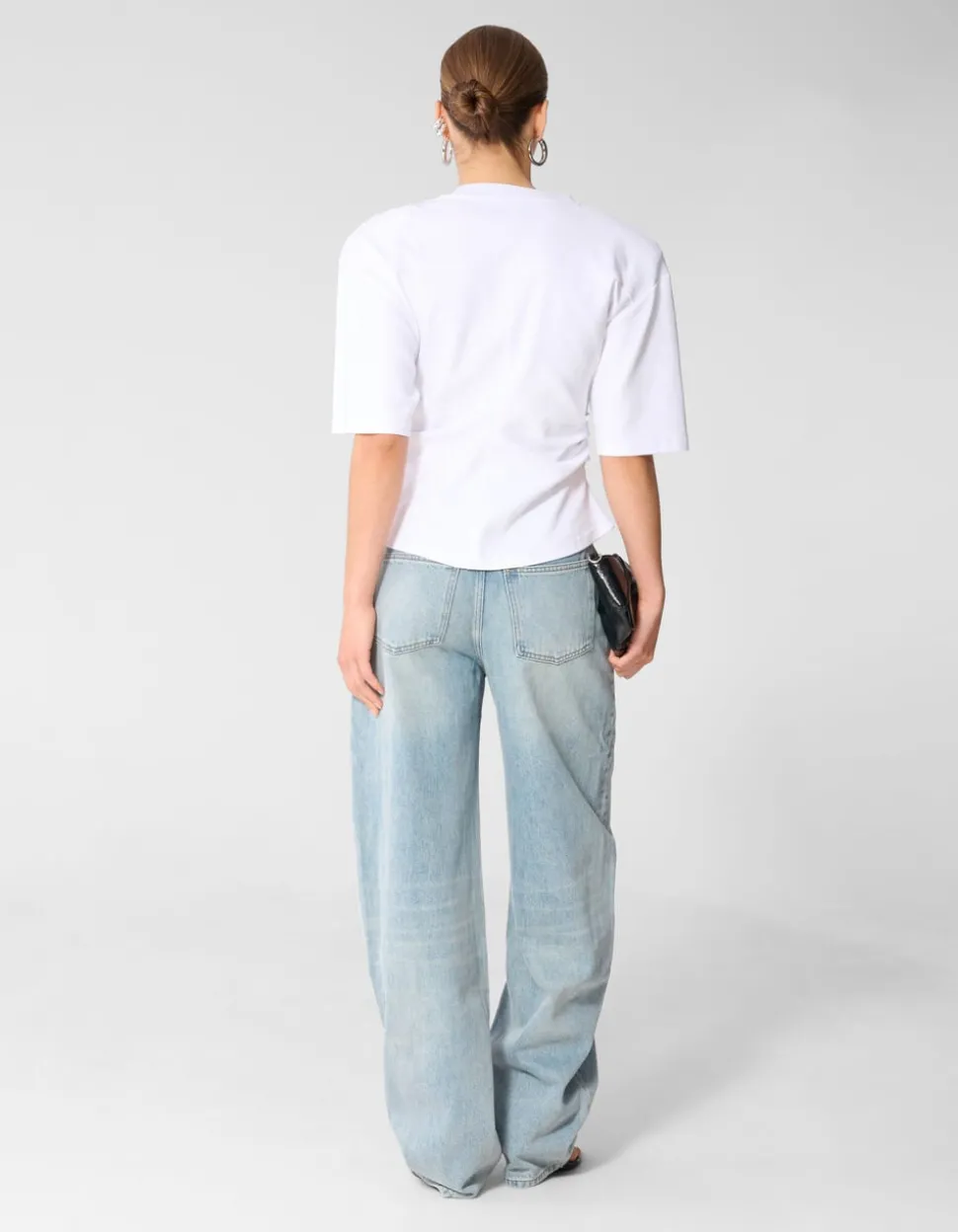 Heavy Barrel Fit Jeans Lichtblauw