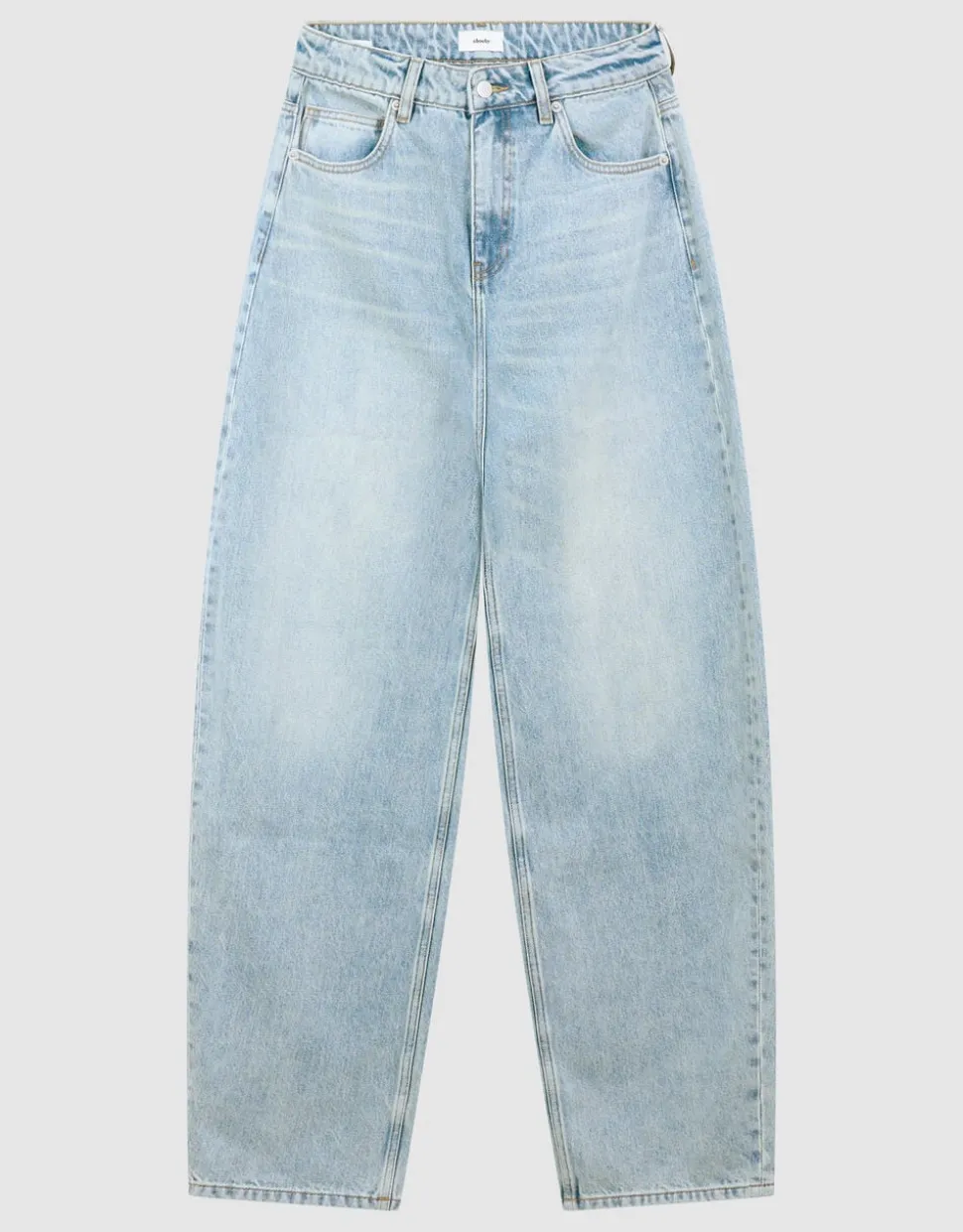 Heavy Barrel Fit Jeans Lichtblauw