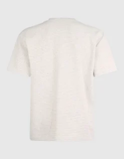 Honeycomb T-shirt Lichtgrijs