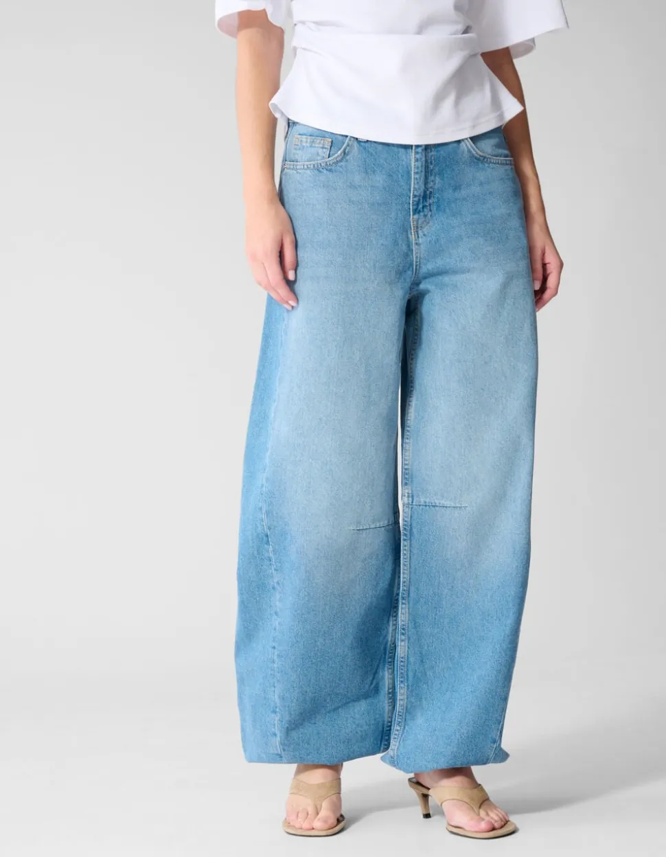 Jogger Balloon Fit Jeans Mediumstone