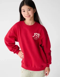 Joie De Vivre Artwork Sweater Rood