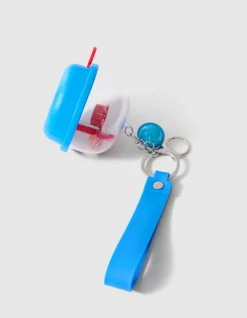 Jumping Ball Sleutelhanger Blauw
